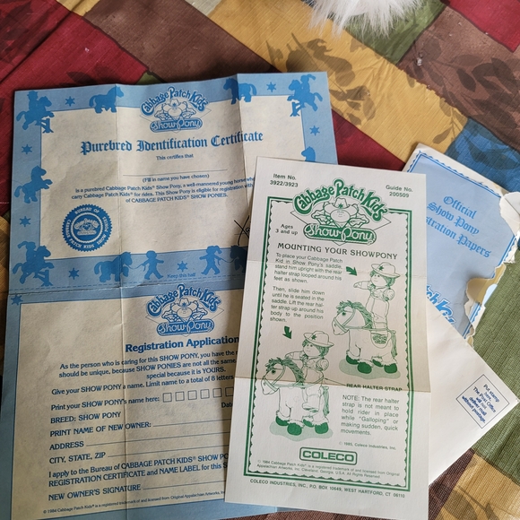 Cabbage Patch Kids Show Pony Toy - Picture 3 of 16